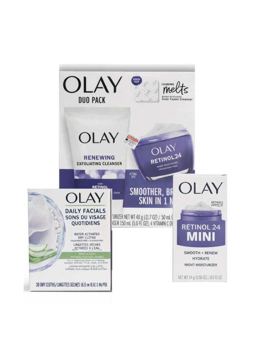 $40 When Bundled - Mothers Day Olay Retinol 24 Skincare Set